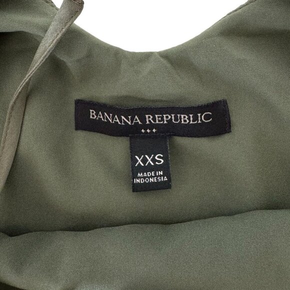 Banana Republic Olive Green Open Back Tank - Picture 4 of 6